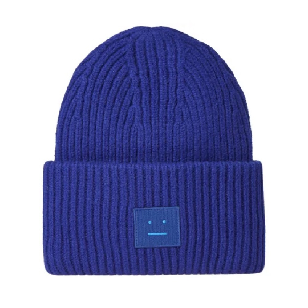 Acne Studios Royal Blue Pansy Beanie